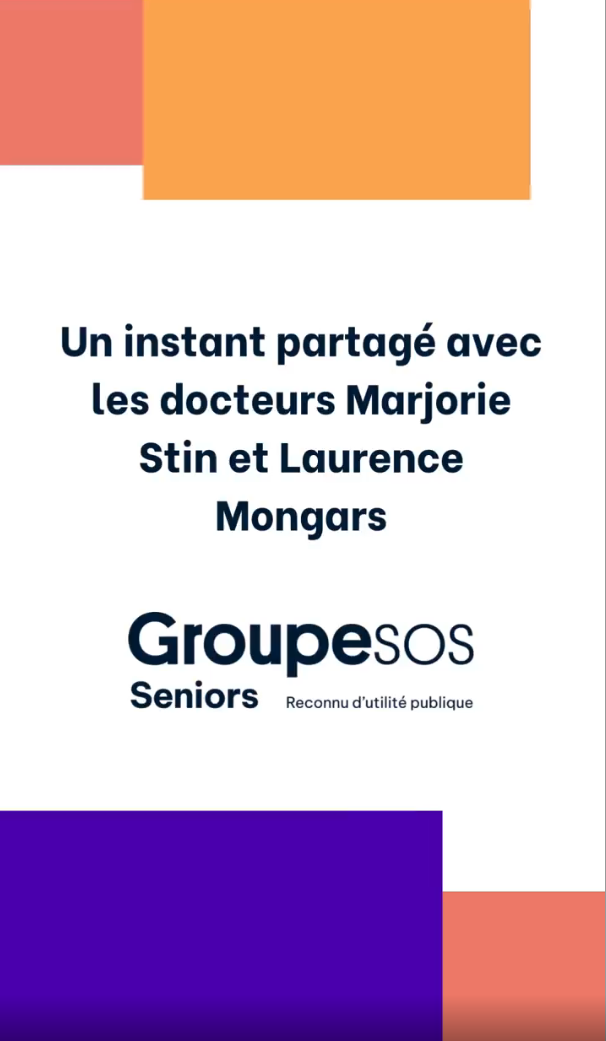 Un instant partagé avec les docteurs Marjorie Stin et Laurence Mongars !